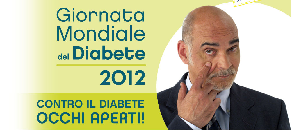 10 - 11 NOVEMBRE: PER LA GIORNATA MONDIALE DEL DIABETE FATEVI CONTROLLARE GRATUITAMENTE, ECCO DOVE
