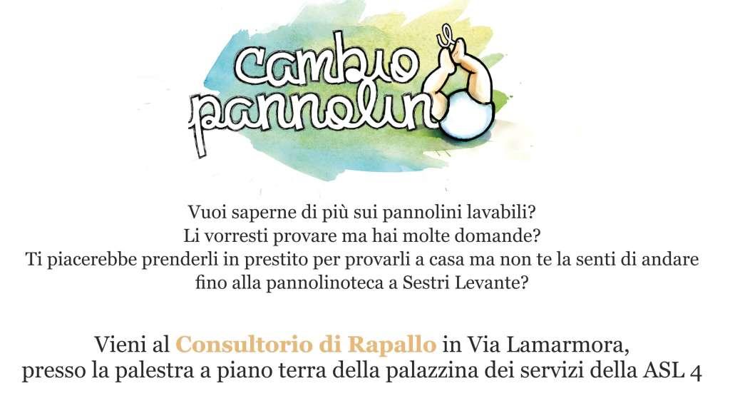 La vita ecosostenibile inizia da neonati. Il progetto “Cambio il pannolino” va in trasferta a Rapallo