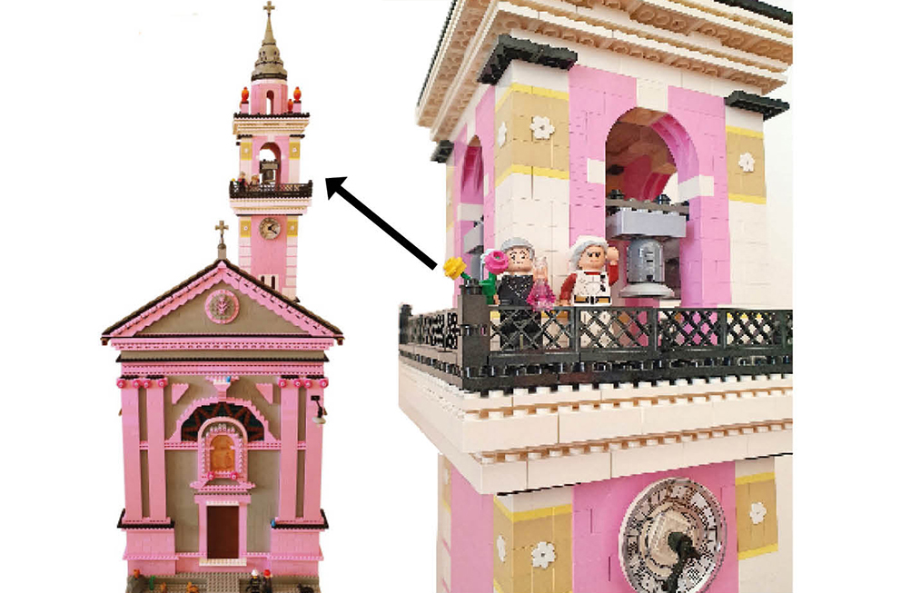 A Boasi hanno fatto la chiesa di Lego: don Rosasco e Anna tornano al paese "per sempre"
