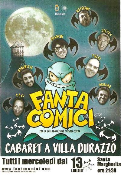 20 Luglio, Santa Margherita: i Fantacomici con i comici di COlorado e Zelig