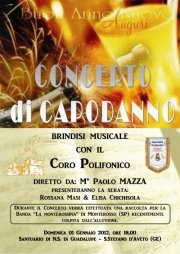 1 gennaio 2012, Santo Stefano Avetdo: CAPODANNO IN MUSICA

