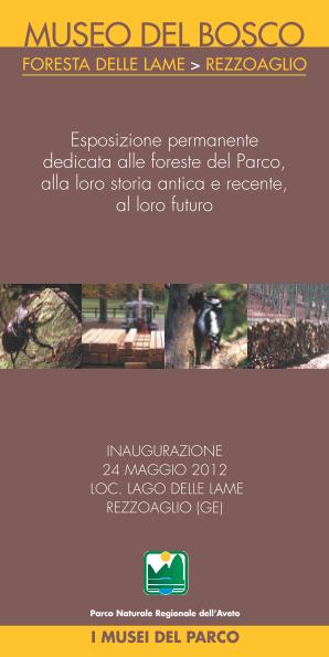 24 maggio, Rezzoaglio: inaugurazione Museo del Bosco