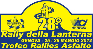 VENERDI' 25 E SABATO 26 MAGGIO: 28^ EDIZIONE RALLY DELLA LANTERNA