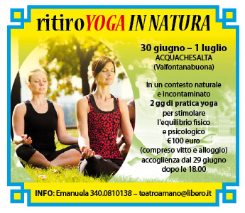 30 giugno – 1 luglio, Neirone: ritiro YOGA IN NATURA
