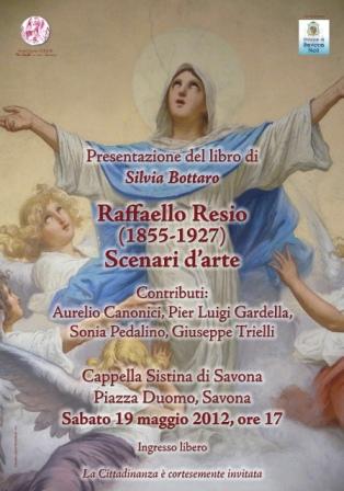 Sabato 9 giugno, Bogliasco - presentazione libro 'Raffaello Resio (1855-1927) Scenari d'arte