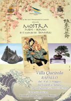 18-25 Maggio, Rapallo: “Suiseki, bonsai e samurai” una mostra alla scoperta di un modo di vivere e di una filosofia lontane dalla nostra