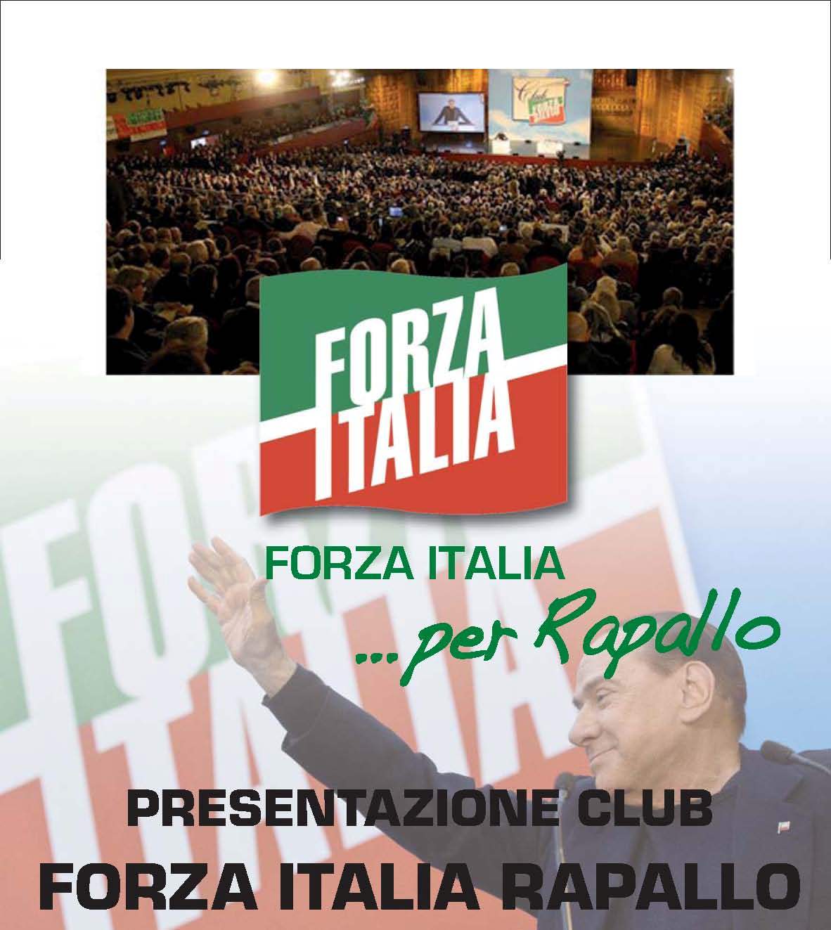 Mercoledì 18 Dicembre, Rapallo: presentazione il nuovo Club Forza Italia di Rapallo