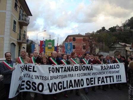 REGIONE- Ponti crollati, strade franate, assenza di collegamenti: Limoncini "La Fontanabuona non ci sta! Il Governo deve dare risposte, come ha fatto in Sardegna"