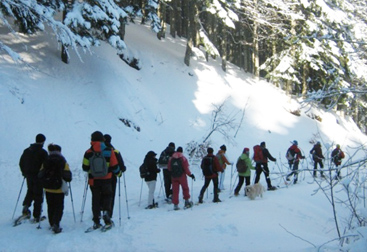 Domenica 12 gennaio, Rezzoaglio: ESCURSIONE "SCOPRI IL PARCO CON LE RACCHETTE DA NEVE", L'ANELLO DEL CANTOMORO”