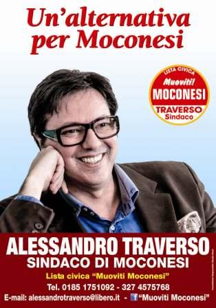 ELEZIONI MOCONESI: presentata la lista di "Muoviti! Moconesi" con candidato Sindaco Alessandro Traverso

