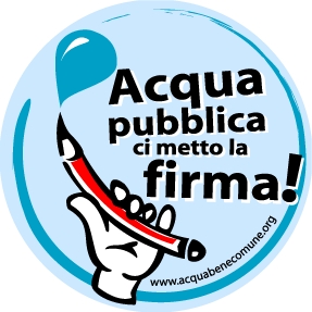 sabato 18 ottobre, Rapallo, Zoagli e Santa: RACCOLTA FIRME PROPOSTA DI LEGGE REGIONALE ACQUA PUBBLICA