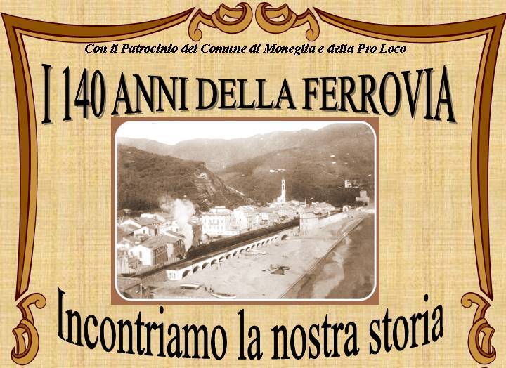 6 e 7 Dicembre: un incontro e una passeggiata guidata per ripercorrere i 140 anni della ferrovia di Moneglia