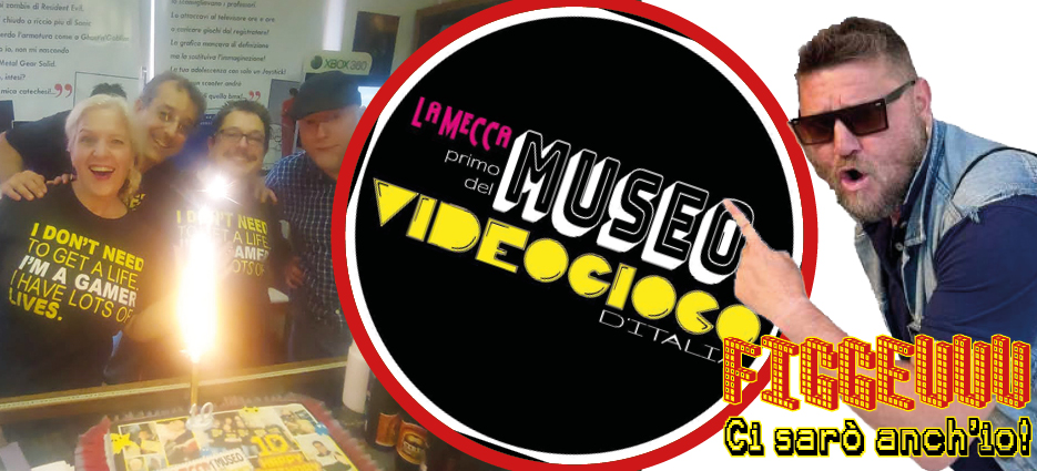 20 ottobre festa a Museo del Videogioco con Alex Flyer: ingresso gratuito
